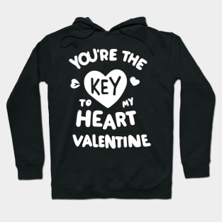 You're the Key to my Heart Valentine Hoodie